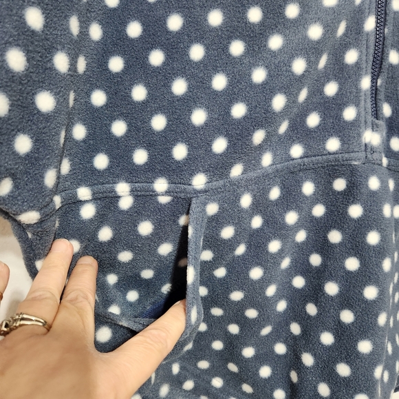 Columbia/ Pullover Fleece Poncho - Picture 4 of 6